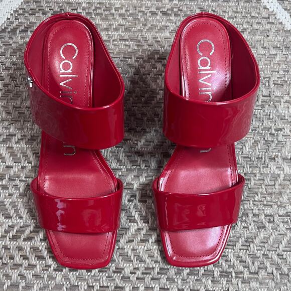 Calvin Klein heels Sz 10M - Picture 4 of 7